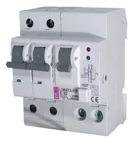 * LIMAT-2-DN 2p AC B10/0.03
