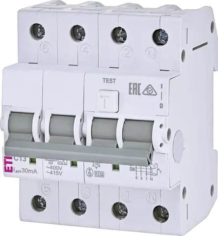 KZS-4M 3p+N A C13/0.03