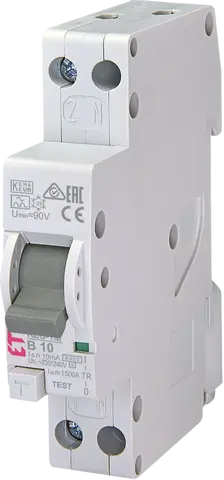 *KZS-1M 1p+N A B10/0.01 6kA