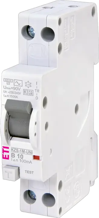Image of KZS-1M-UNI 1p+N AC B10/0.1