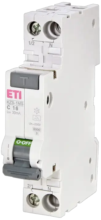 Image of KZS-1MS 1p+N A C4/0.03
