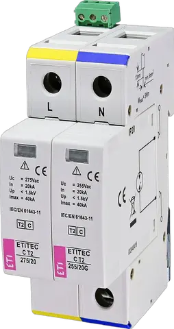 Image of ETITEC C T2 275/20 1+1 RC