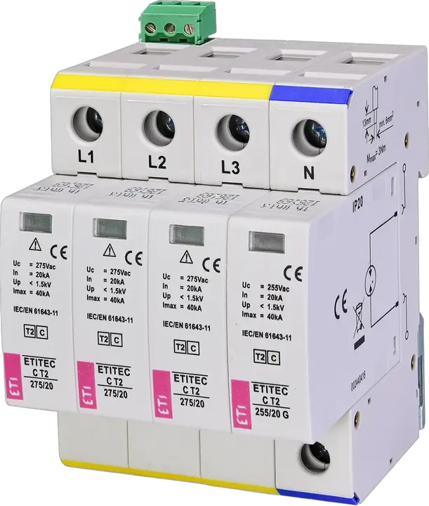 Image of ETITEC C T2 275/20 3+1 RC