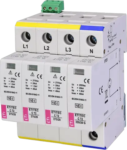 Image of ETITEC C T2 275/20 3+1 RC