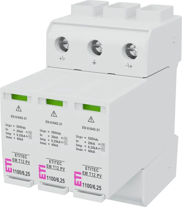 Image of ETITEC EM T12 PV 1100/6,25 Y R