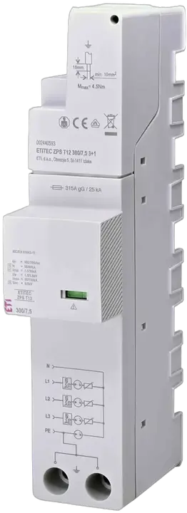 Image of ETITEC ZPS T12 300/12,5 3+1