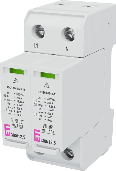 Image of ETITEC ML T123 300/12,5 2+0 RC