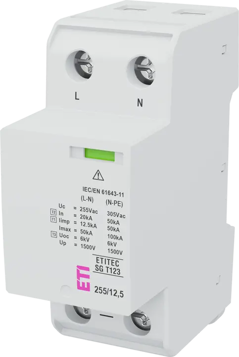 Image of ETITEC SG T123 255/12,5 1+1