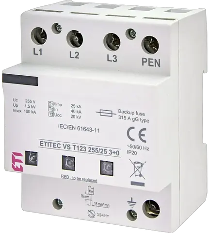 ETITEC VS T123 255/25 3+0 RC