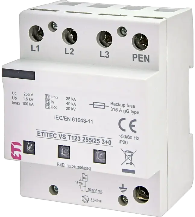 Image of ETITEC VS T123 255/25 3+0