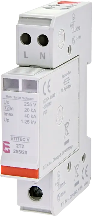 Image of *ETITEC V 2T2 255/20 1+1