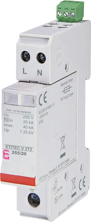 Image of *ETITEC V 2T2 255/20 2+0 RC