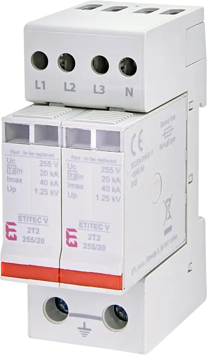 Image of *ETITEC V 2T2 255/20 4+0 RC