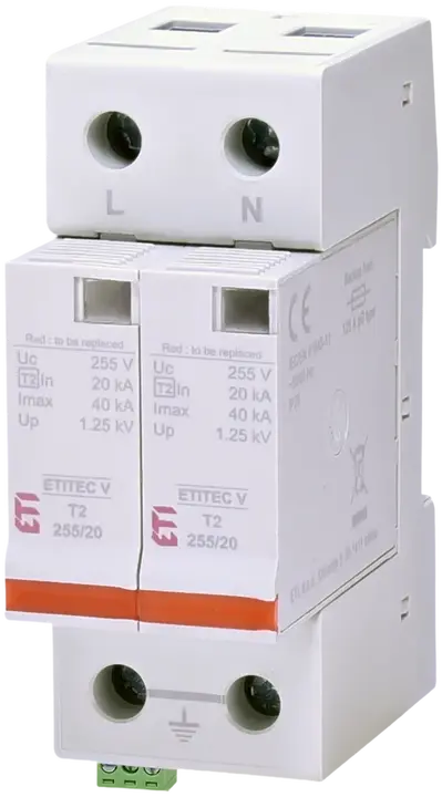 Image of *ETITEC V T2 255/20 2+0 RC