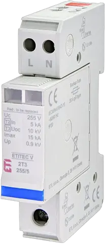 ETITEC V 2T3 255/5 1+1 RC
