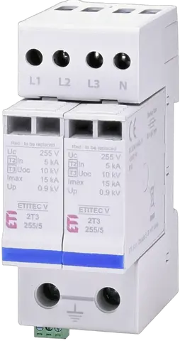 ETITEC V 2T3 255/5 4+0 RC