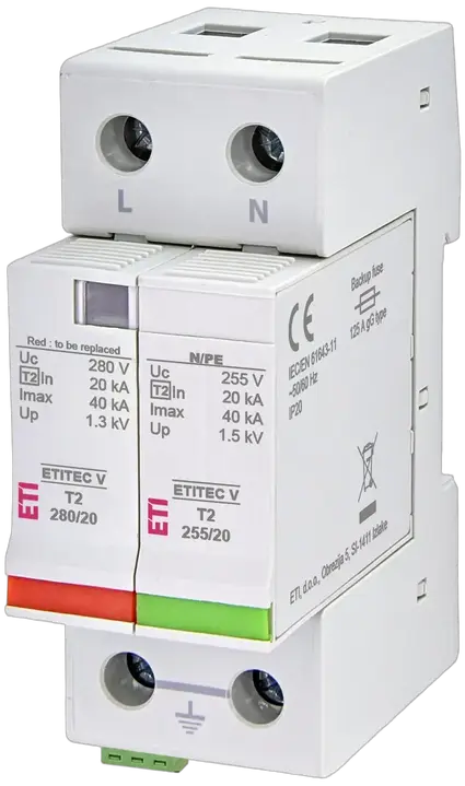 Image of ETITEC V T2 280/20 1+1 RC