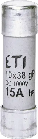 CH10x38 gPV 15A/1000V DC