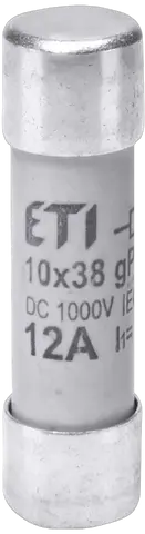 CH10x38 gPV 12A 1000V UL