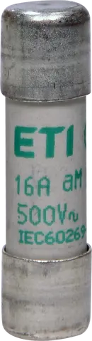 CH10x38 aM 16A/500V