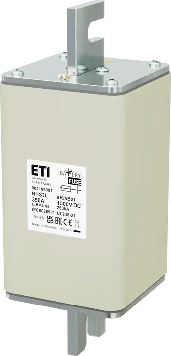 Image of NHS3L aR/aBat 350A/1500V DC AL