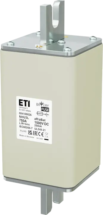Image of NHU3L aR/aBat 750A/1500V DC AL