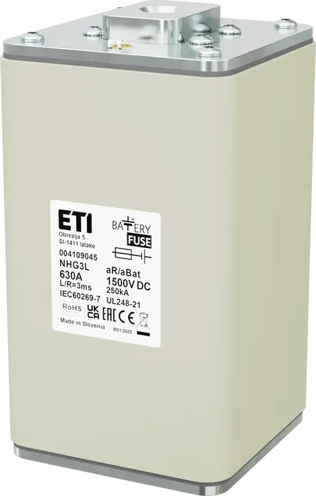 Image of NHG3L aR/aBat 630A/1500V DC AL