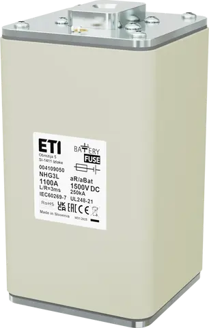 NHG3L aR/aBat 1100A/1500V DCAL