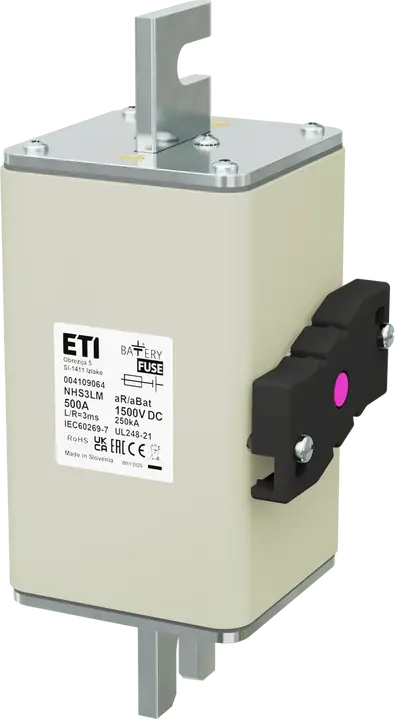Image of NHS3LM aR/aBat 500A/1500V DCAL