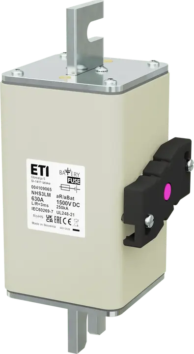 Image of NHS3LM aR/aBat 630A/1500V DCAL