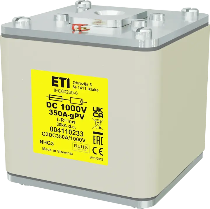 Image of NHG3 gPV 350A/1000V DC