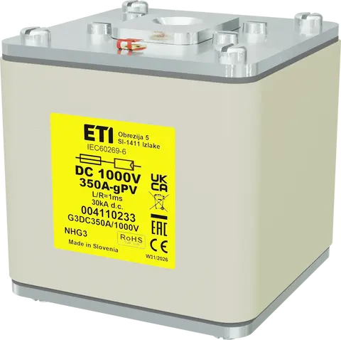 Image of NHG3 gPV 350A/1000V DC