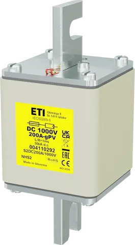 Image of NHS2 gPV 200A/1000V DC