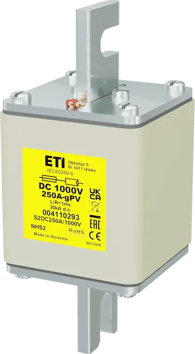 Image of NHS2 gPV 250A/1000V DC