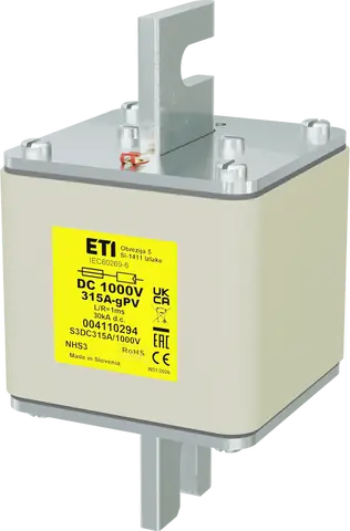 Image of NHS3 gPV 315A/1000V DC