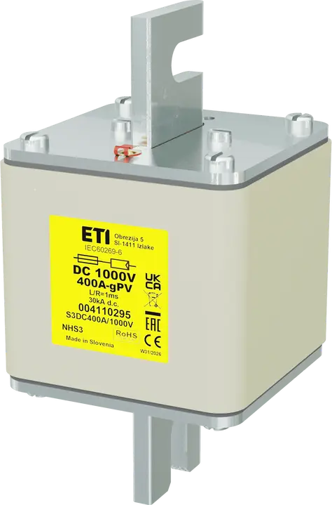 Image of NHS3 gPV 400A/1000V DC