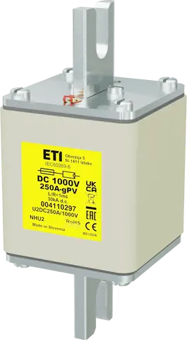 Image of NHU2 gPV 250A/1000V DC