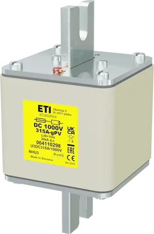 Image of NHU3 gPV 315A/1000V DC