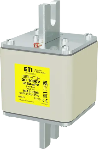 Image of NHU3 gPV 315A/1000V DC