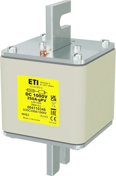 Image of NHS3 gPV 350A/1000V DC