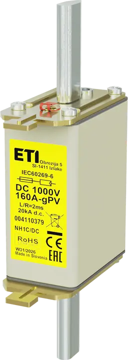 Image of NH1C gPV 160A/1000V DC