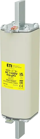 NH1XL gPV 80A/1100V DC