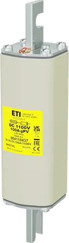 NHS1XL gPV 100A/1100V DC