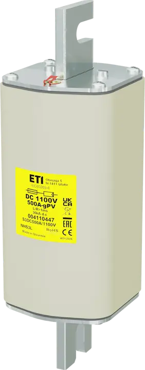 Image of NHS3L gPV 500A/1100V DC