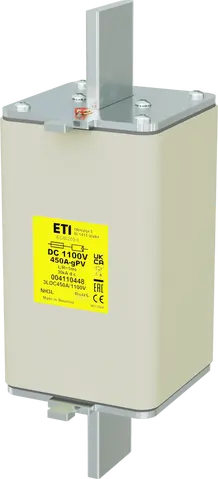 NH3L gPV 450A/1100V DC