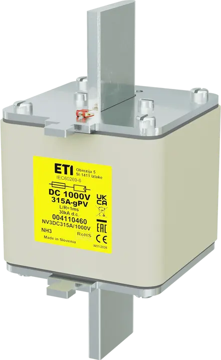 Image of NH3 gPV 350A/1000V DC