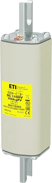 Image of NHU1XL gPV 200A/1100V DC UL