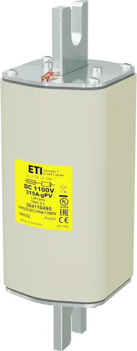 Image of NHU3L gPV 315A/1100V DC UL