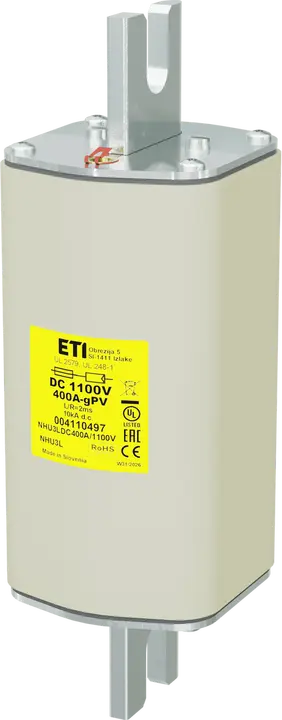Image of NHU3L gPV 400A/1100V DC UL