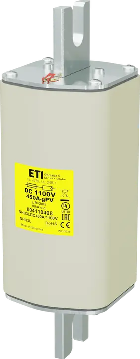 Image of NHU3L gPV 450A/1100V DC UL